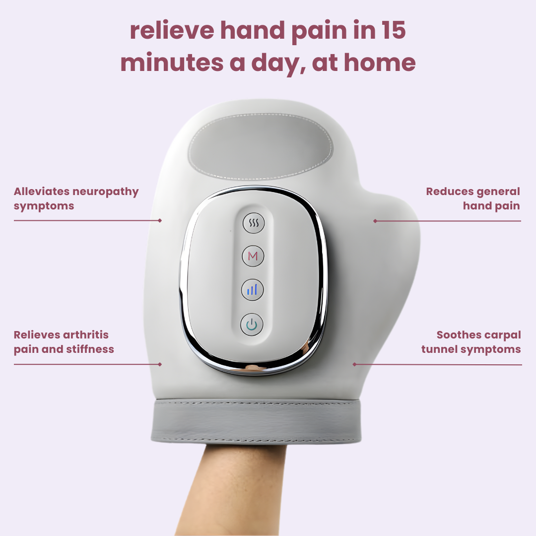 NovaFlow 3-In-One Hand Massager For Mobile Use And Daily Tasks