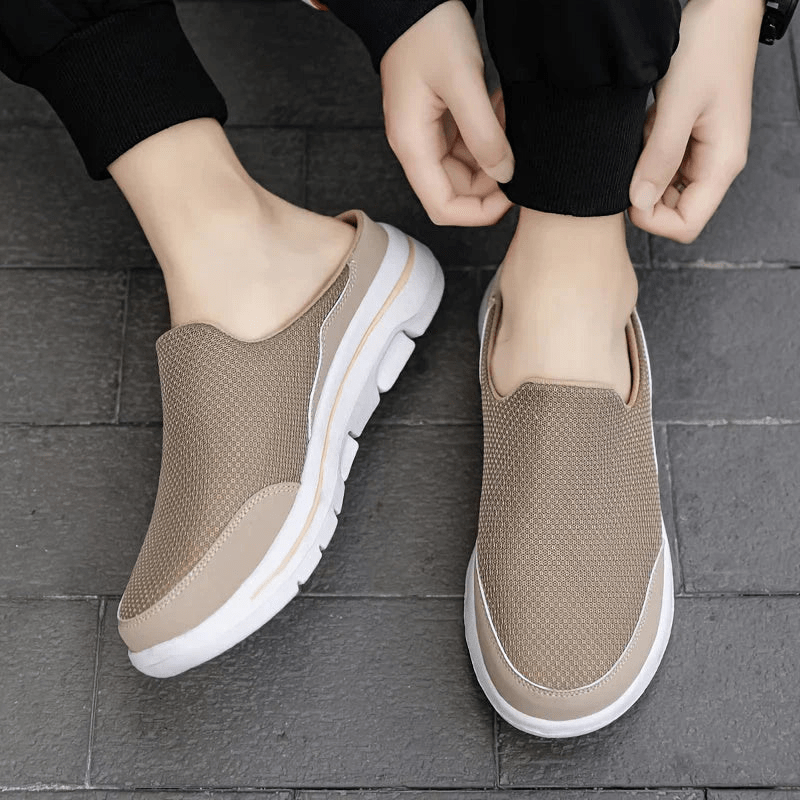 CozyStep Men's Indoor Slippers With Breathable Comfort And Cushioned Support