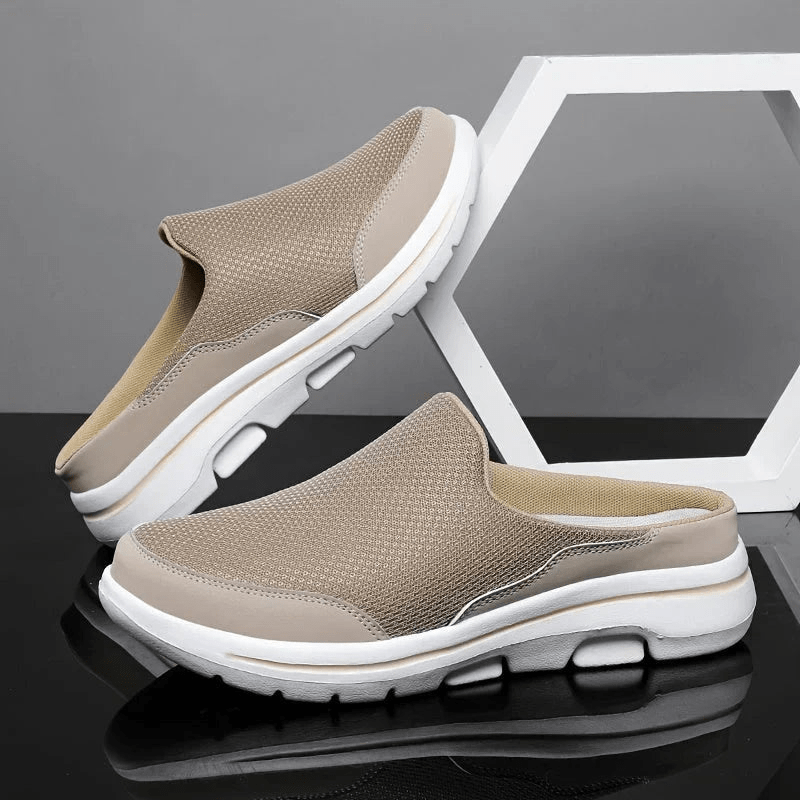 CozyStep Men's Indoor Slippers With Breathable Comfort And Cushioned Support