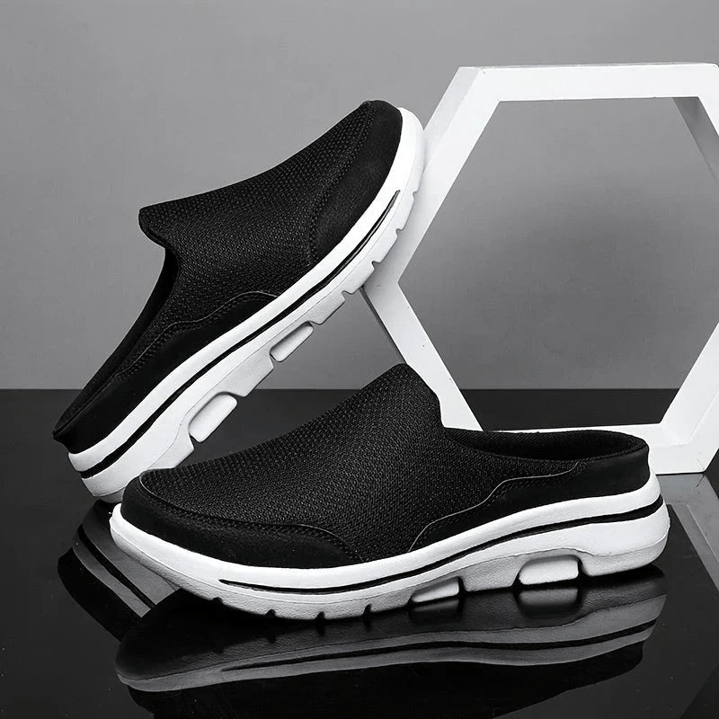 CozyStep Men's Indoor Slippers With Breathable Comfort And Cushioned Support
