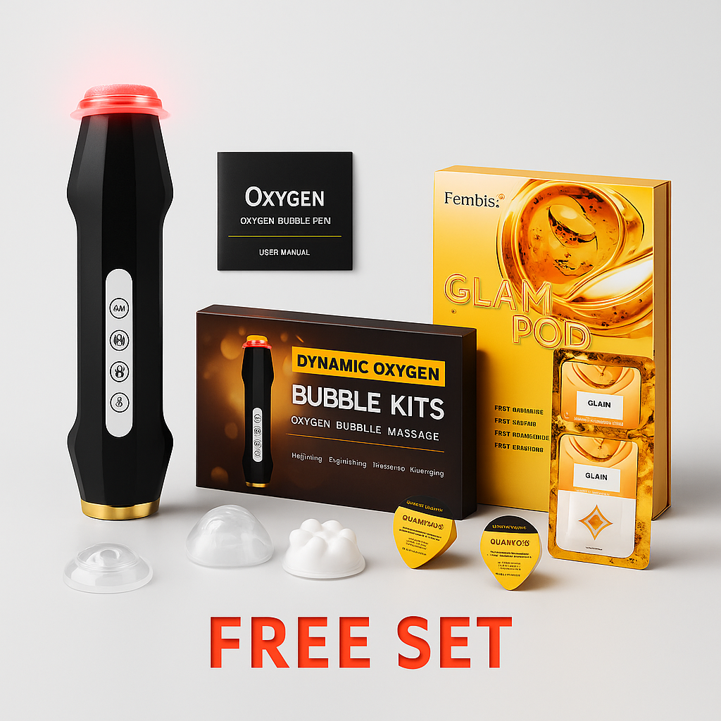 Dynamic Oxygen Bubble Kit For At-Home Facials And Skin Renewal