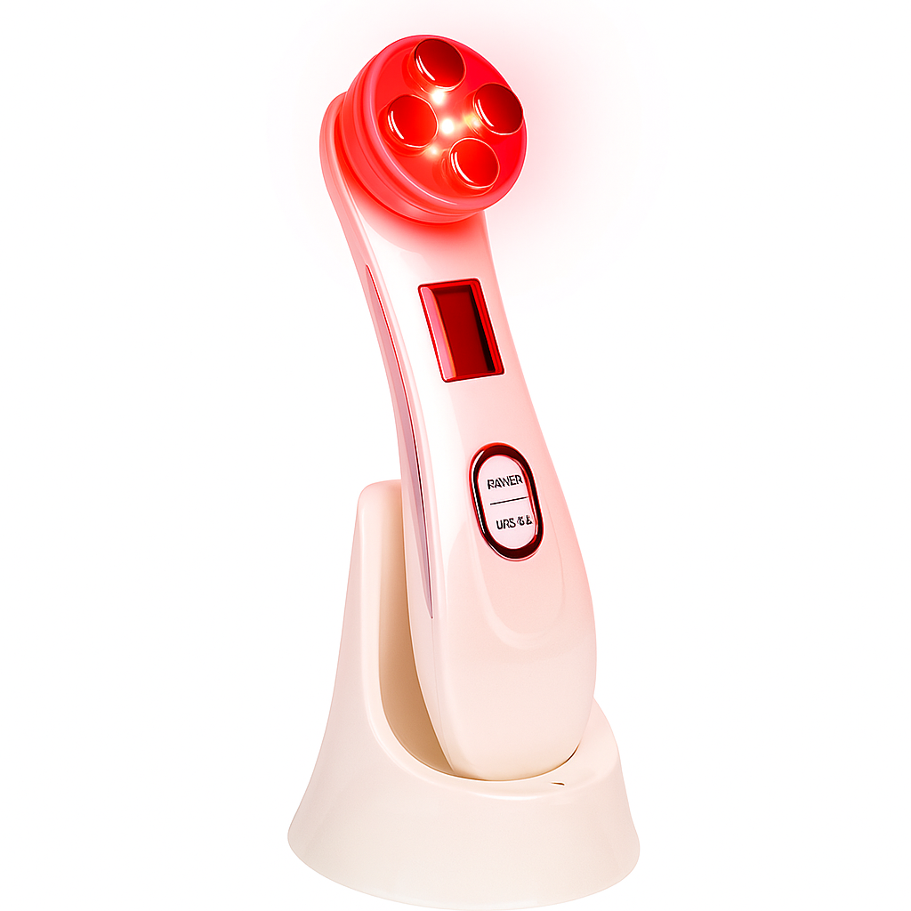 Système de rajeunissement facial RF cinq-en-un pour le raffermissement de la peau à domicile