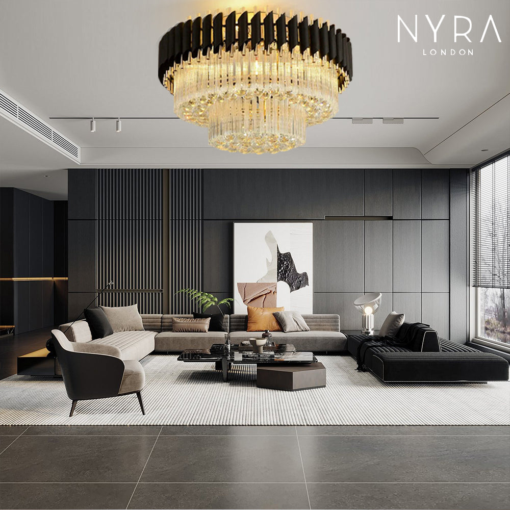 Lámpara de Cristal LED Nova para Decoración Moderna y Elegante del Hogar
