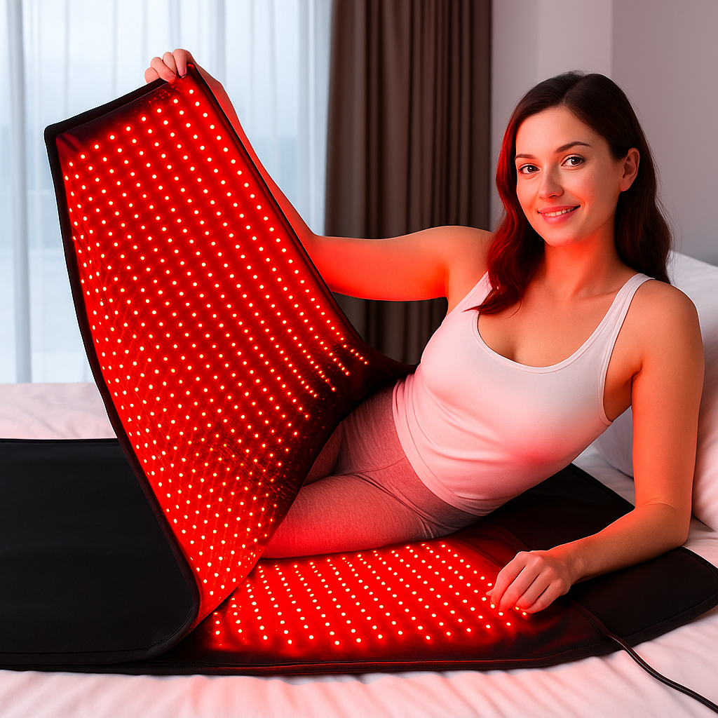 حصيرة ضوء أحمر كاملة للجسم NovaThera Pro مع 3600 مصباح LED