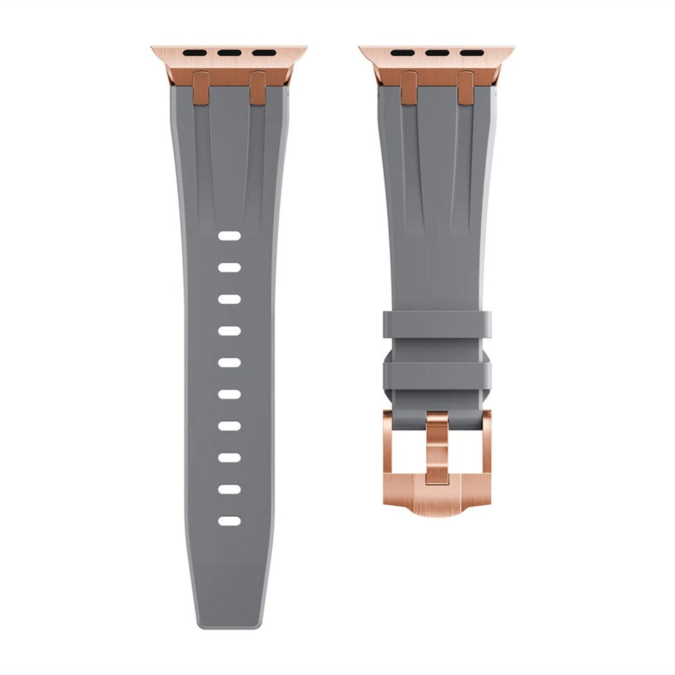 NovaFlex silikonarmband med metalldetalj för Apple Watch Edition