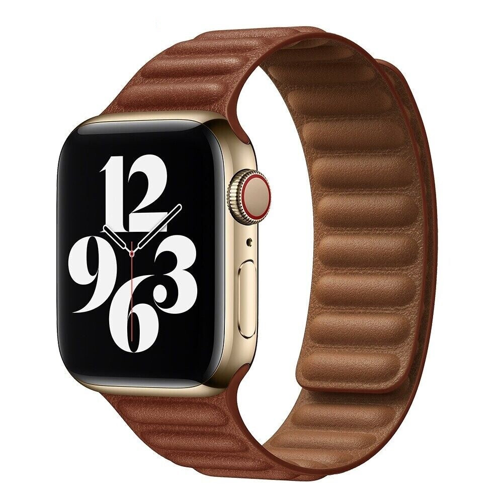 Curea LumaWrist Magnetică din Piele cu Legătură pentru Apple Watch Elite