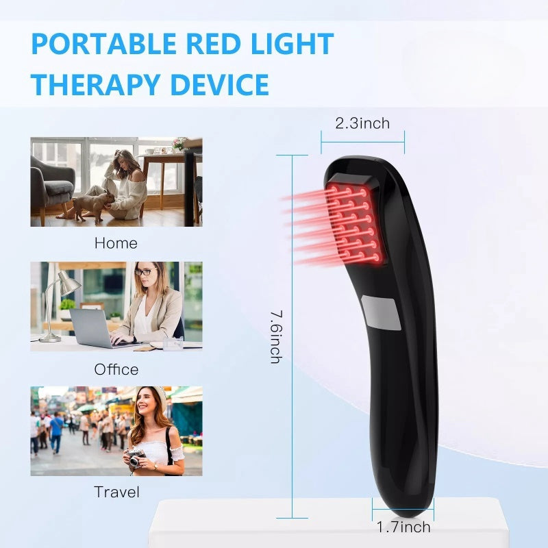 NovaRelief Red Light Therapy Handheld Device For Home Wellness