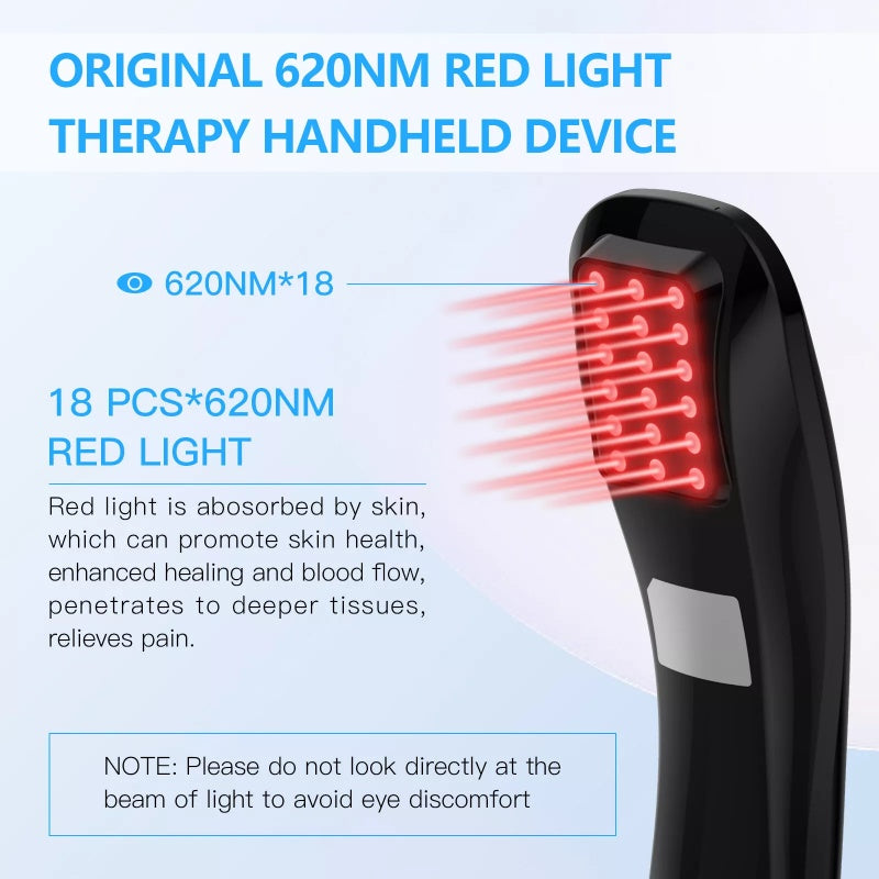 NovaRelief Red Light Therapy Handheld Device For Home Wellness