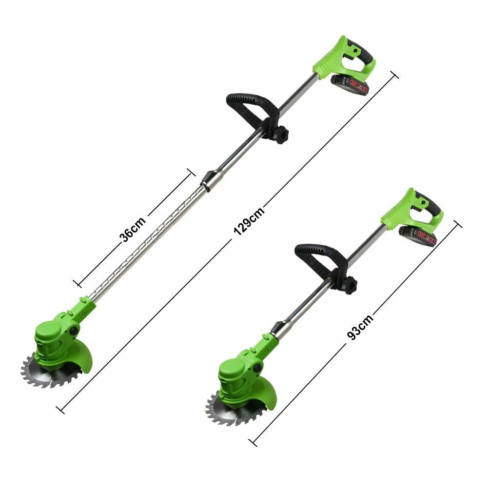 Cordless Weed Eater And Grass Trimmer For Lawn Care Battery Powered