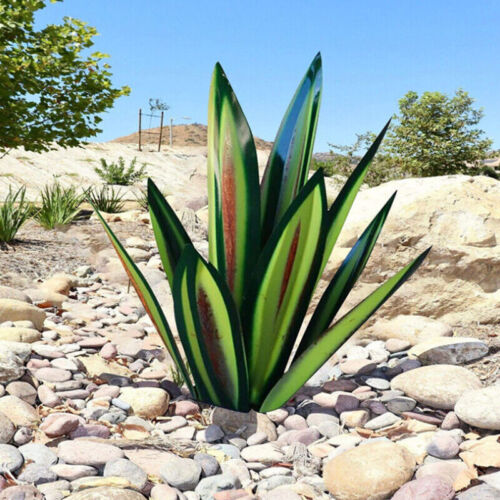 Eternal Agave Rust-Resistant Outdoor Metal Garden Ornament For Indoor And Outdoor Decor
