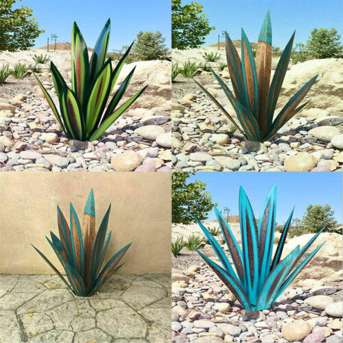 Eternal Agave Rust-Resistant Outdoor Metal Garden Ornament For Indoor And Outdoor Decor