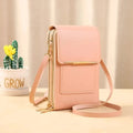 SafeTouch Shoulder Bag In Soft Leather With Anti-Theft Protection For Everyday Use