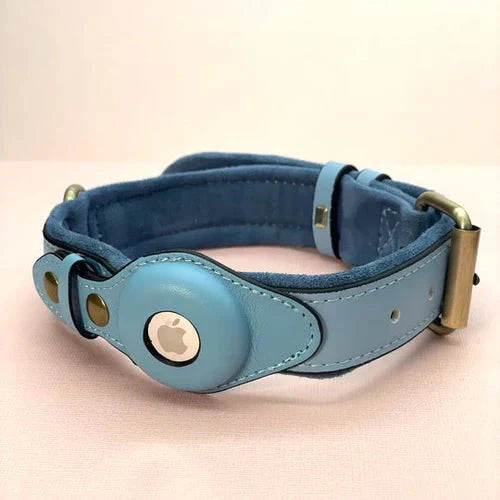 Collar Premium TrailGuard para Perro con Bolsillo Seguro para Apple AirTag para Localizar a Tu Perro