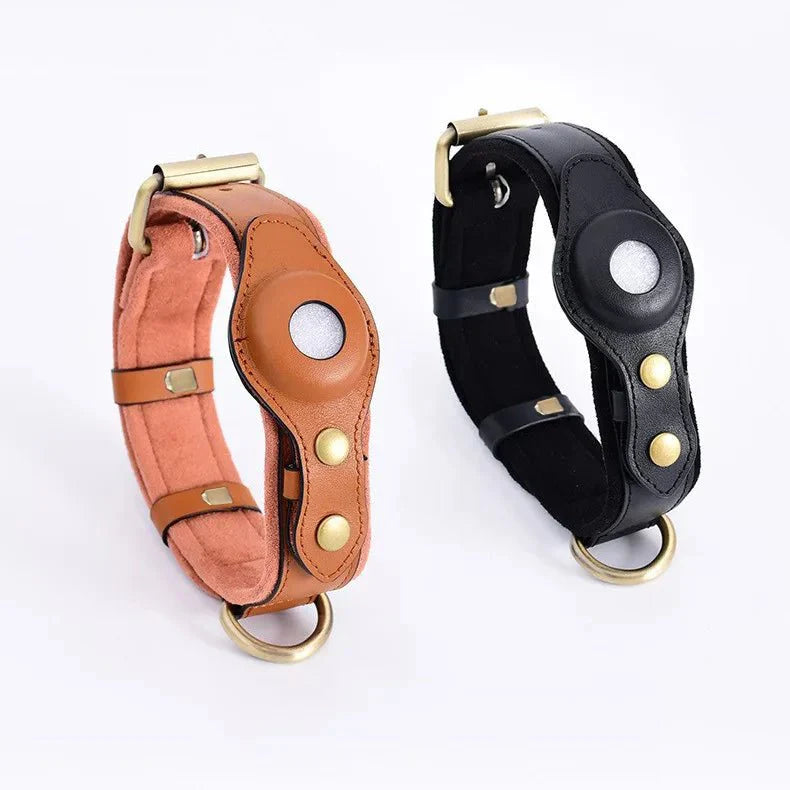 SafeTrack AirTag Pet Collar With Find My App And Android Tracker