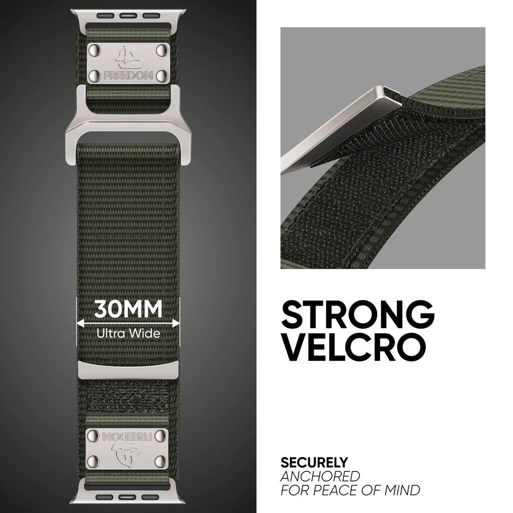 Nylon Band For Apple Smartwatch Ultra Series 7 8 9 SE Or Other Models