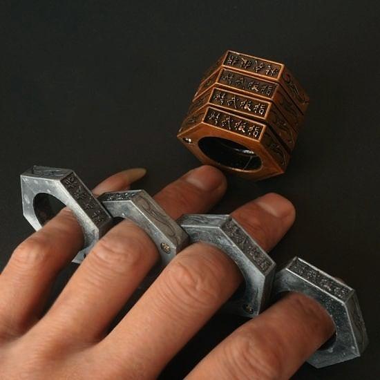 Self-defense rings