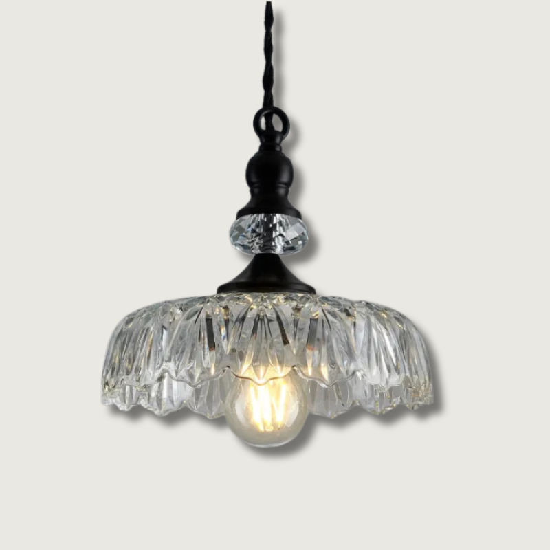 Solara Mini Glas Køkkenpendel Mid Century Retro Accent til Øer