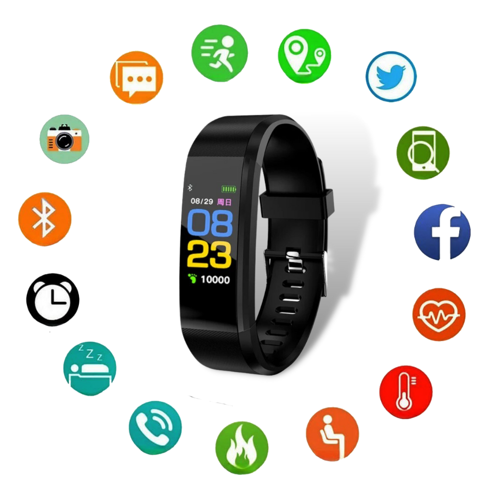 Smartwatch til ældre med nem sundhedsovervågning og vigtige målinger
