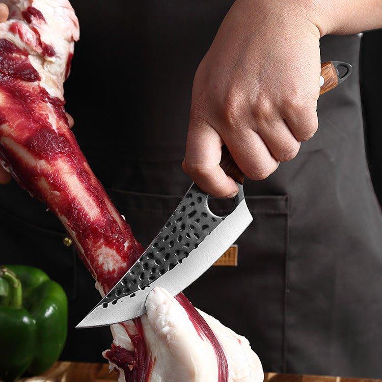 Serbian Six Inch Chef Knife For Deboning And Meat Preparation