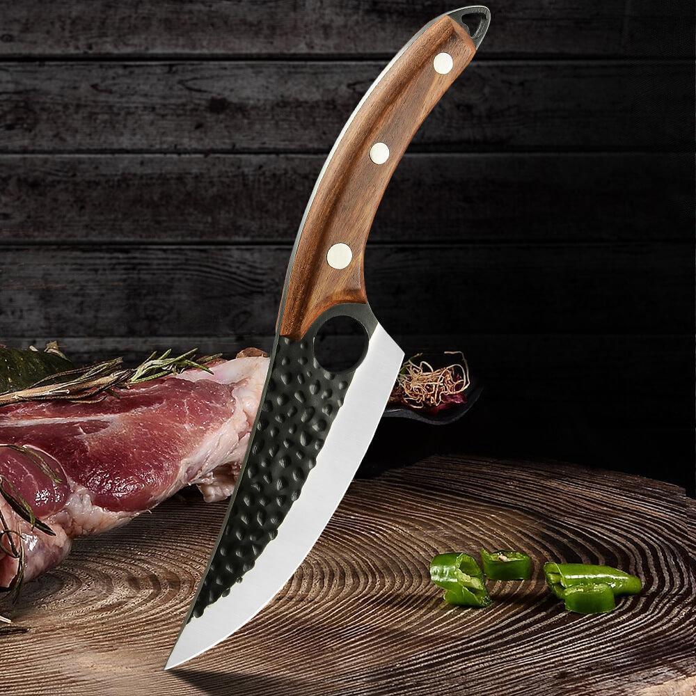 Serbian Six Inch Chef Knife For Deboning And Meat Preparation