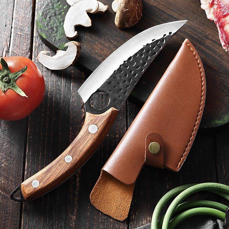 Serbian Six Inch Chef Knife For Deboning And Meat Preparation