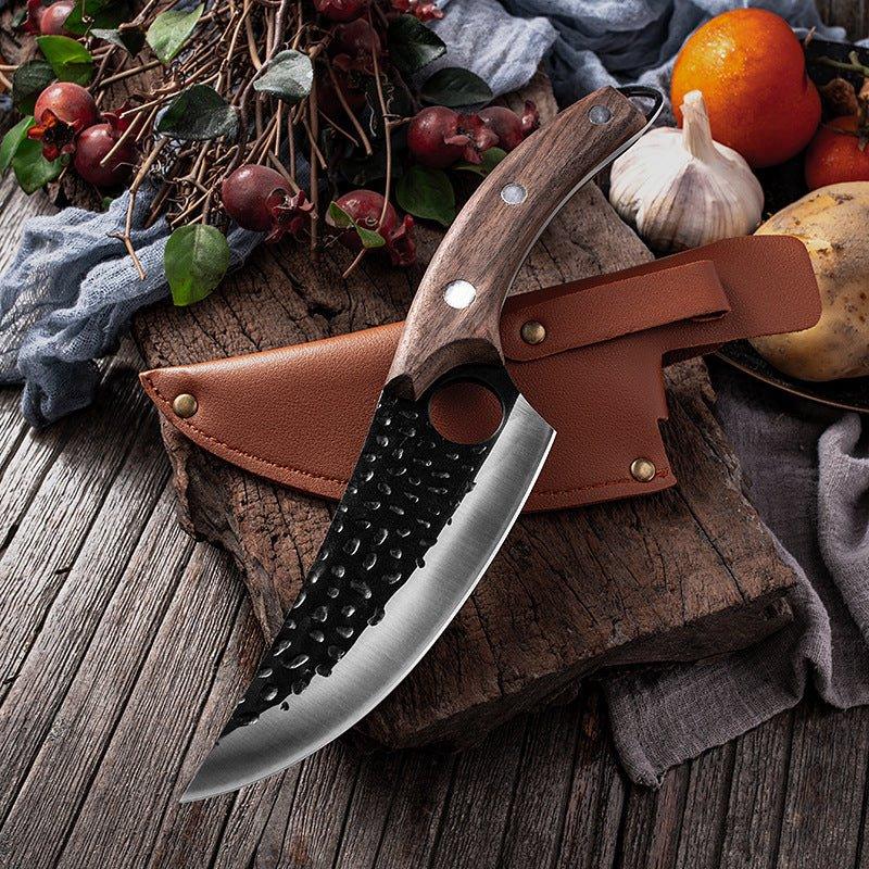Serbian Six Inch Chef Knife For Deboning And Meat Preparation