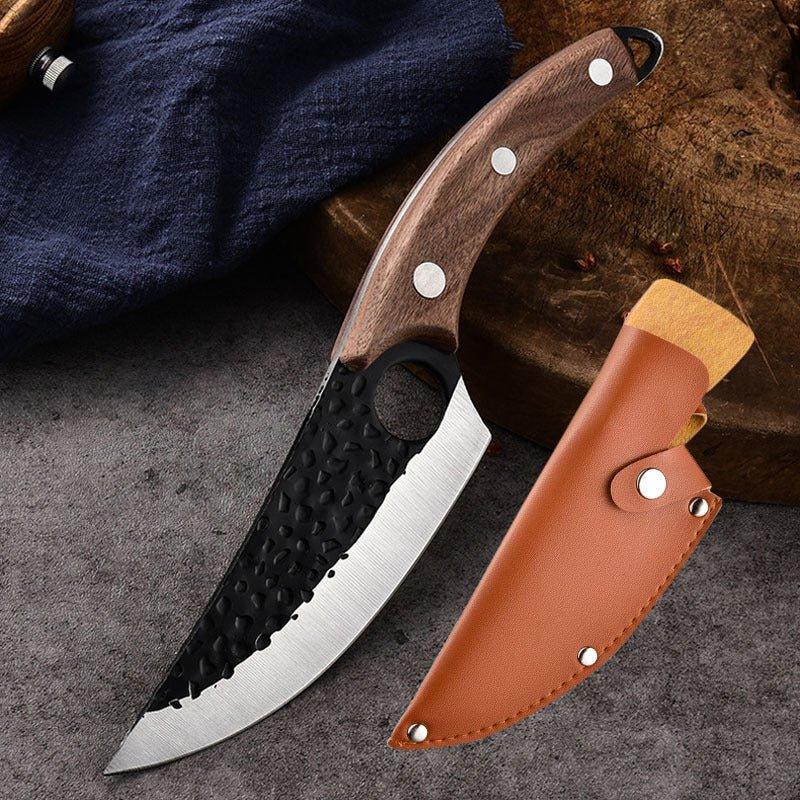 Serbian Six Inch Chef Knife For Deboning And Meat Preparation