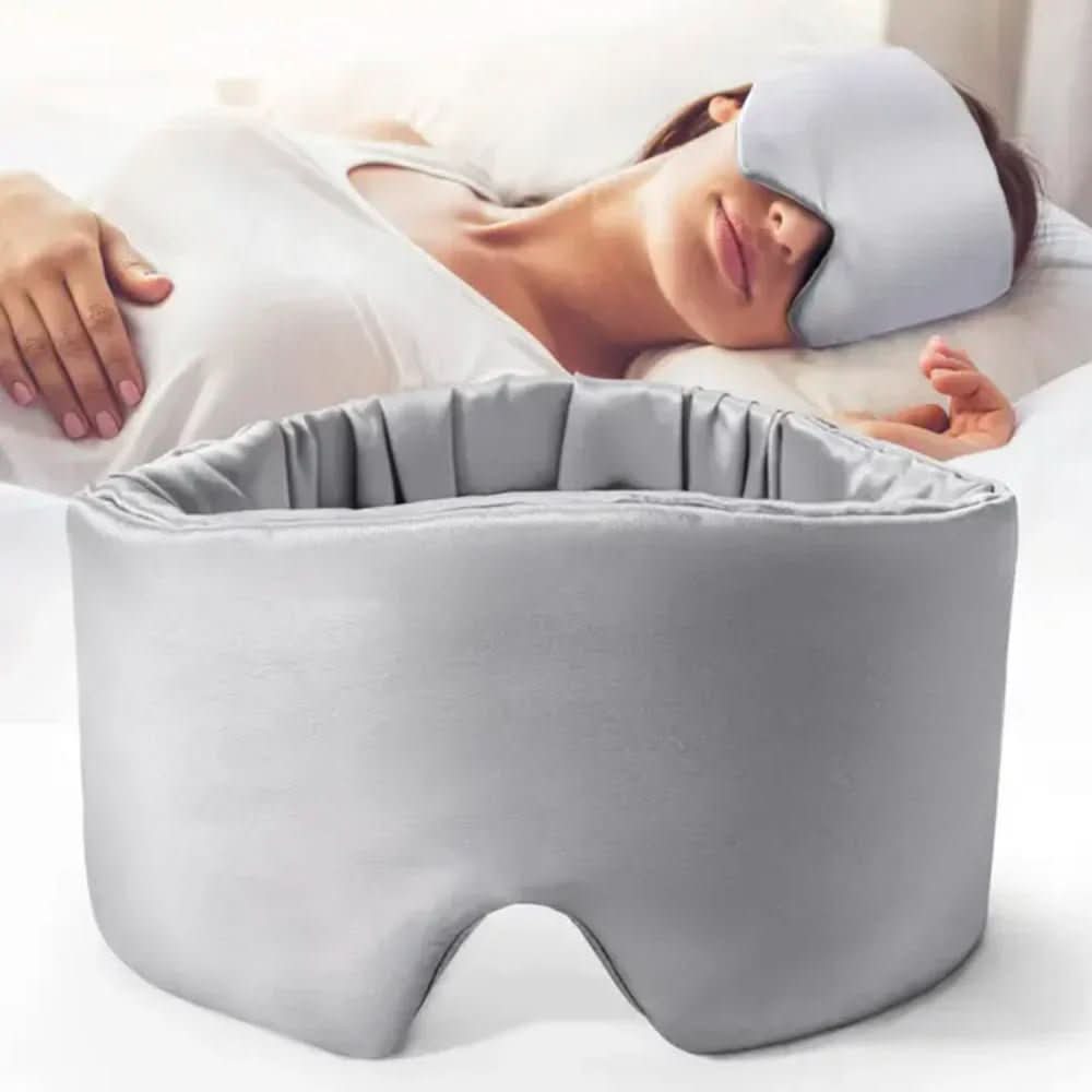 Máscara de Sueño LunaSilk con Seda de Morera para Noches de Descanso y Tardes Tranquilas