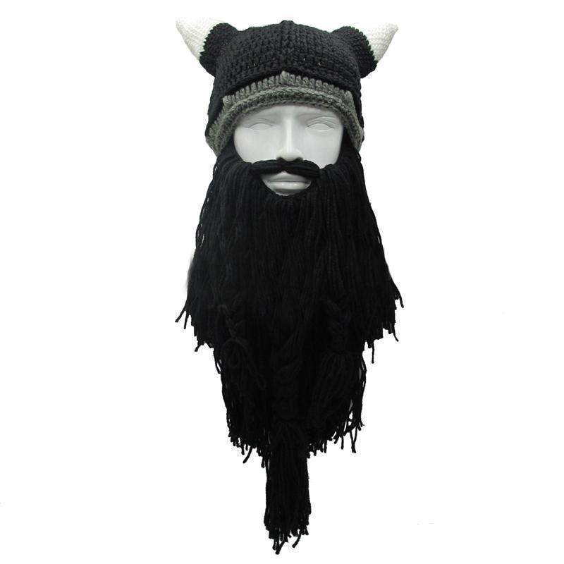 Czapka VikingX Barbarian Beard w rozmiarze uniwersalnym, idealna na zimną pogodę