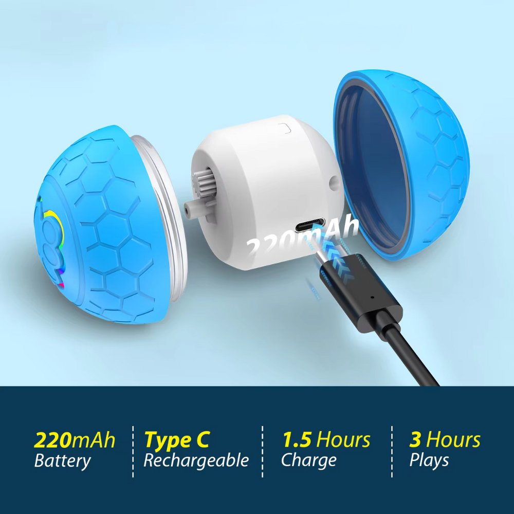 SmartBounce Ball Toy For Dogs With Intelligent Bounce Action And Waterproof Durability