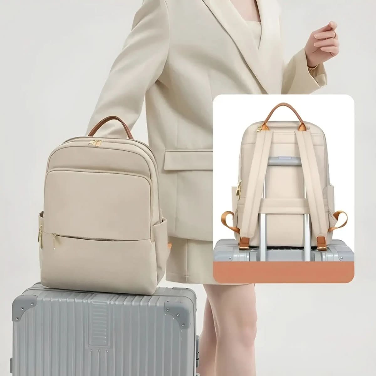 Mochila de uso diario Mira Edición Premium para trabajo y viaje, todo propósito