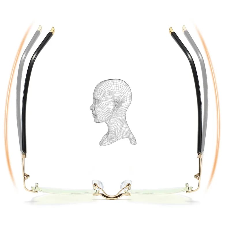 Dual-Use Anti-Blue Progressive Glasses For Far And Near Vision