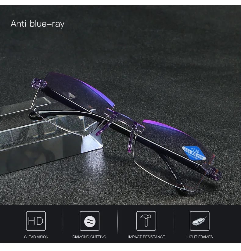 Dual-Use Anti-Blue Progressive Glasses For Far And Near Vision