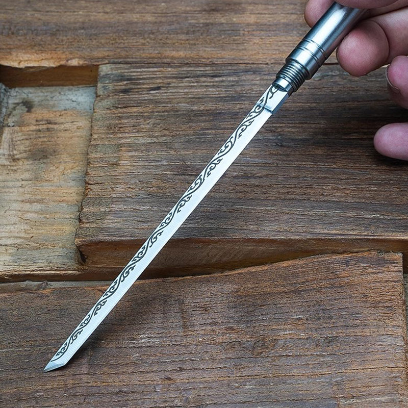 Univerzální venkovní nůž na ovoce s pouzdrem pro použití na cestách