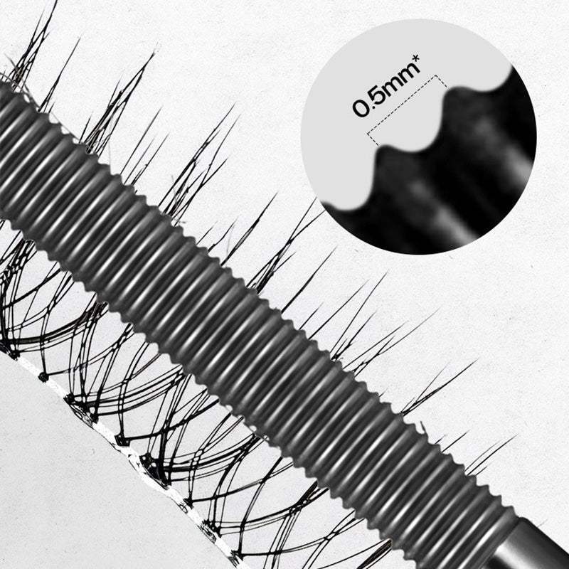 3D Curling Metal Curlers Mascara - Waterproof & Long-lasting