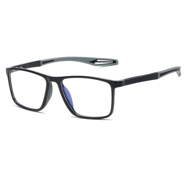 Sports glasses for men with ultra-light lenses against blue light and presbyopia