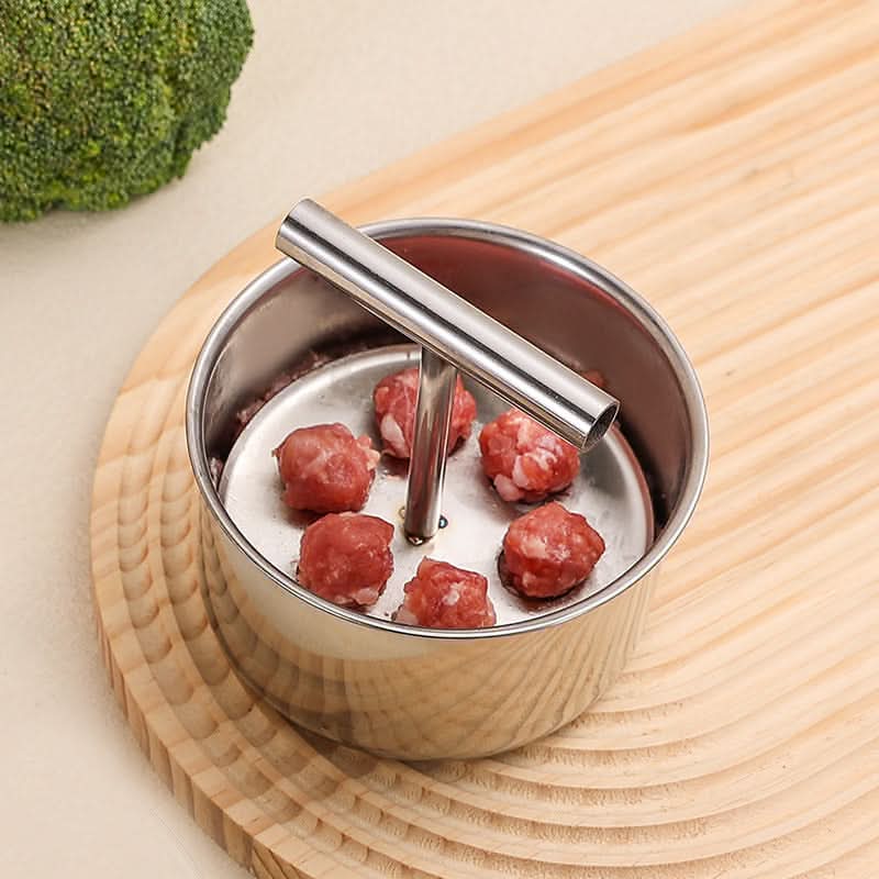 NovaCrisp Meatball Mould Stainless Steel Uniform Effortless Meatballs For Home Cooks