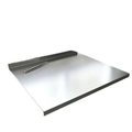 EdgeGuard Pro Stainless Steel Cutting Board With Non-Slip Base And Integrated Lip