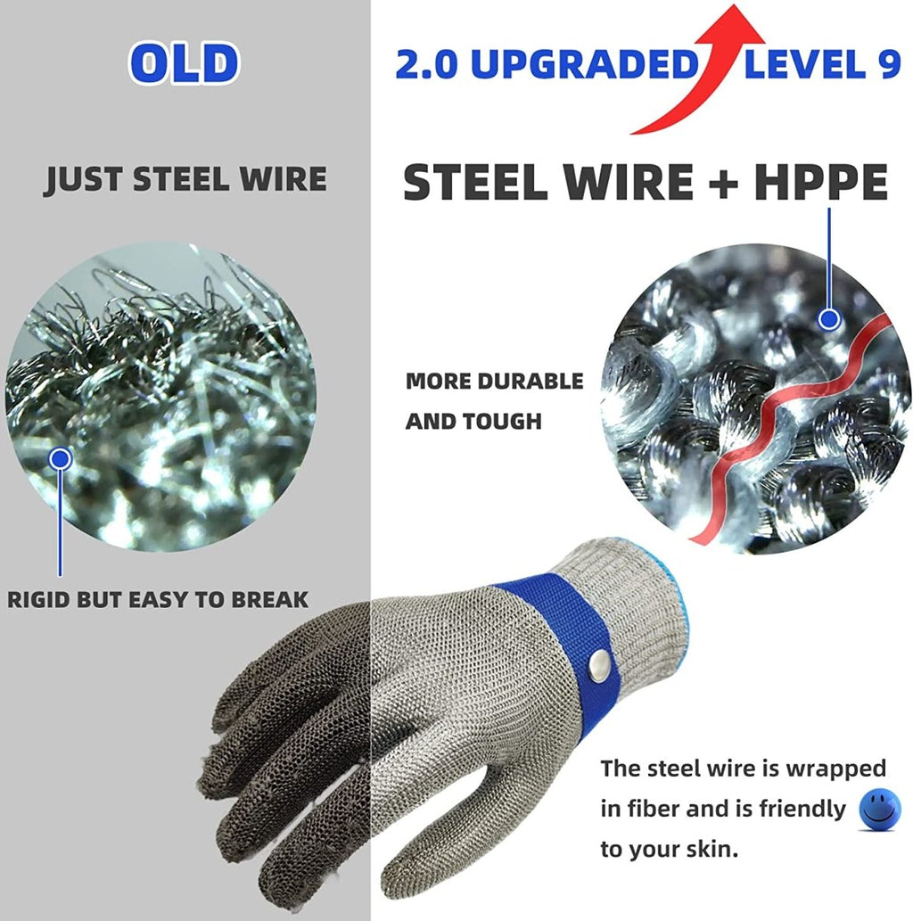 METALMESH PRO – Stainless Steel Safety Gloves with Maximum Cut Resistance