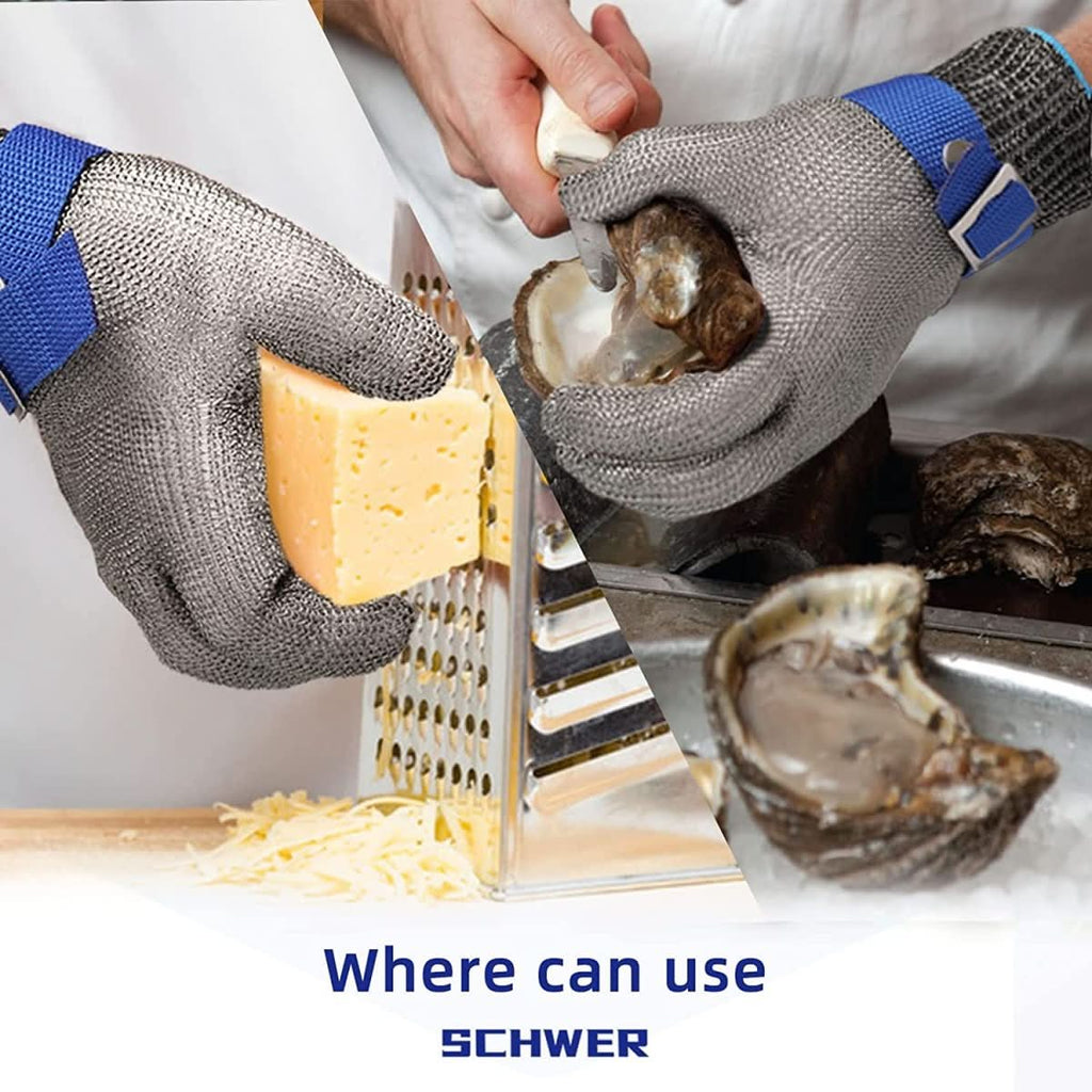 ApexGuard Pro Stainless Steel Gloves For Professional Applications