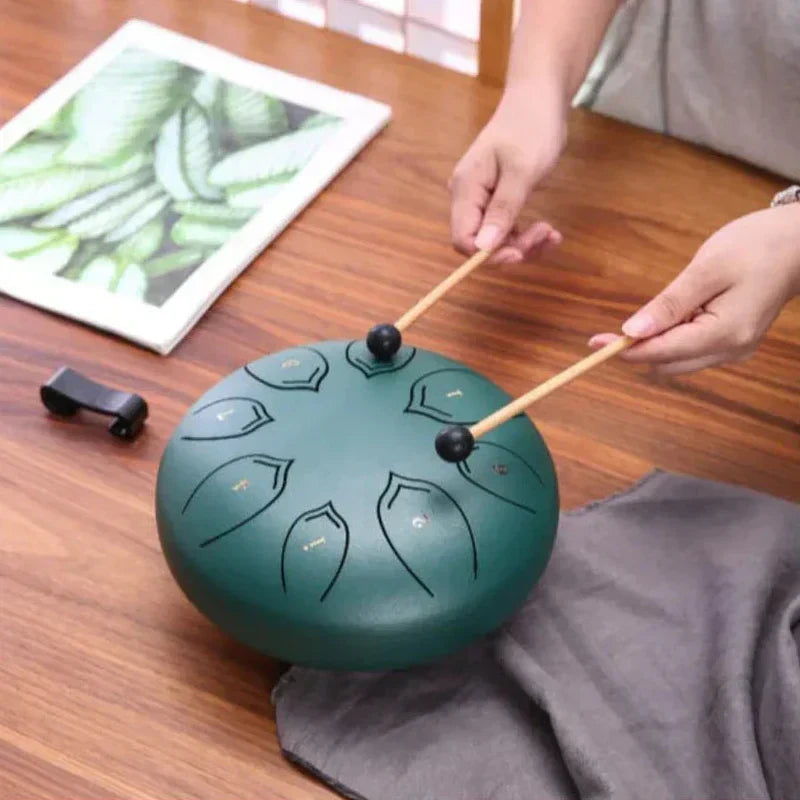 Uklidňující mindfulness buben pro všechny věkové kategorie k podpoře relaxace a soustředění