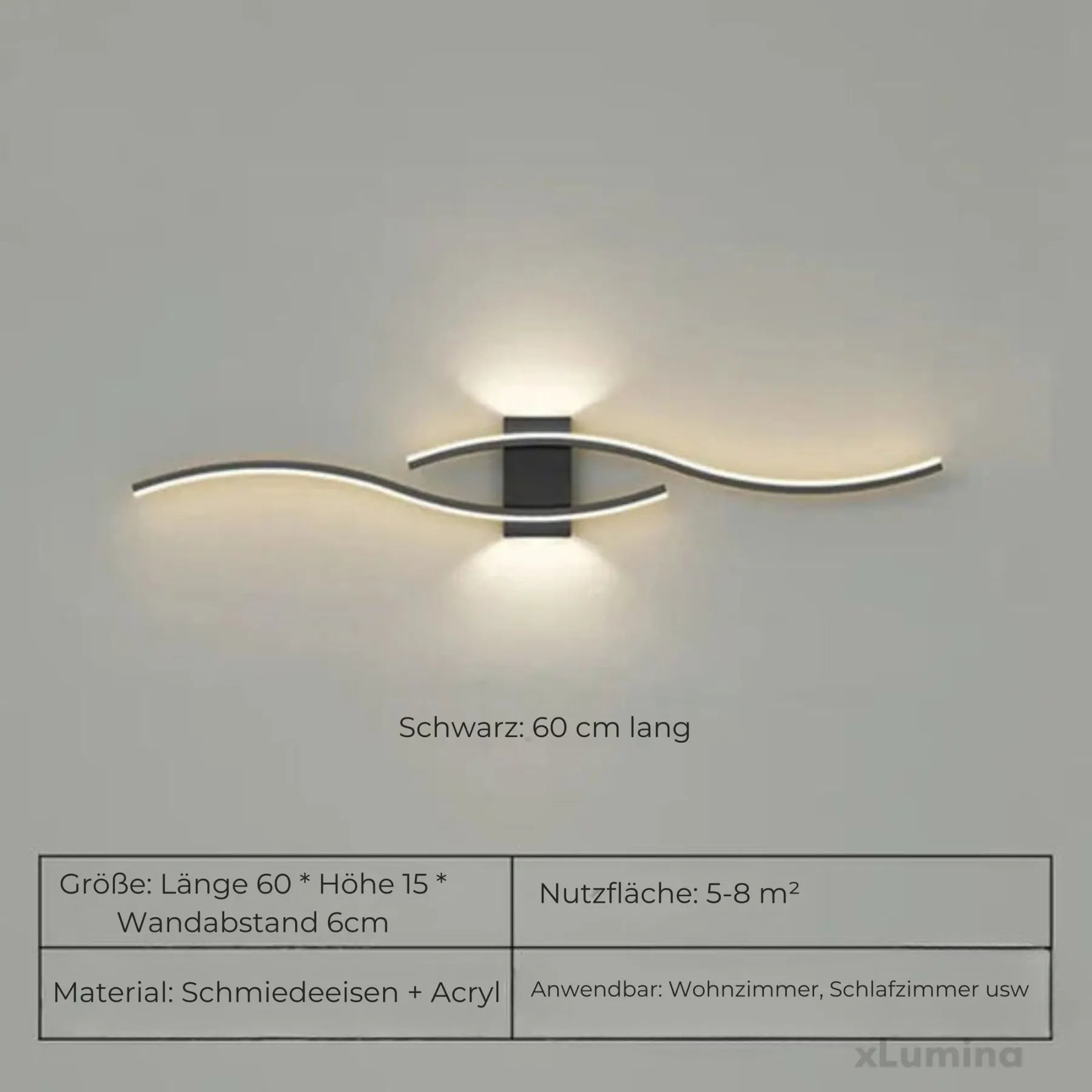 Long LED Wall Light Strip For Modern Interiors Subtle Wall Mounted Accent
