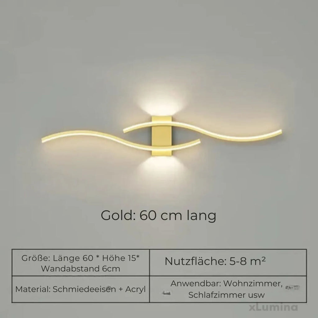Long LED Wall Light Strip For Modern Interiors Subtle Wall Mounted Accent
