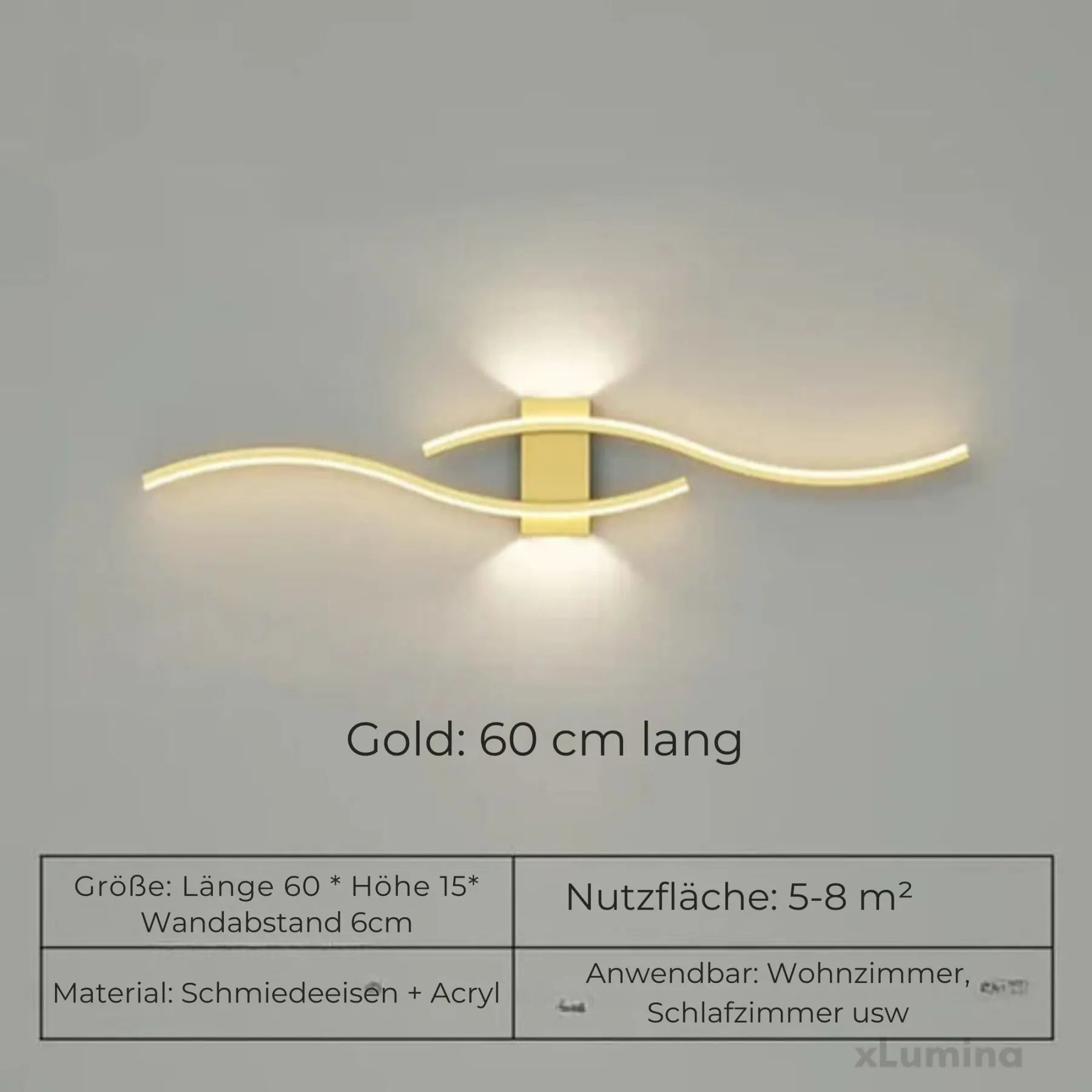 Long LED Wall Light Strip For Modern Interiors Subtle Wall Mounted Accent