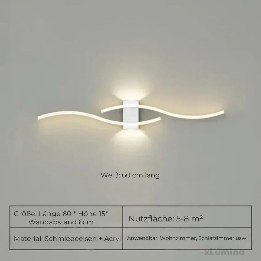 Long LED Wall Light Strip For Modern Interiors Subtle Wall Mounted Accent