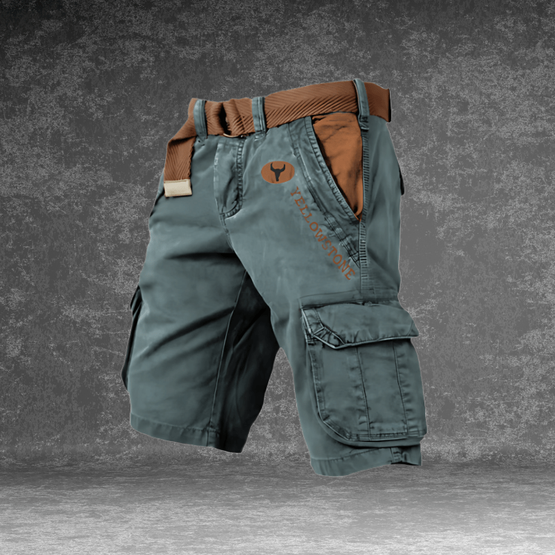 NovaTrail Cargo Shorts With Several Pockets And Durable Polyester