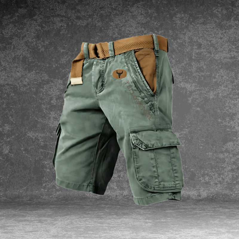 NovaTrail Cargo Shorts With Several Pockets And Durable Polyester