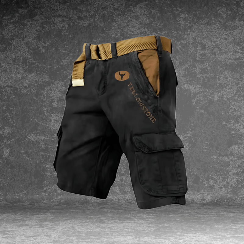 NovaTrail Cargo Shorts With Several Pockets And Durable Polyester