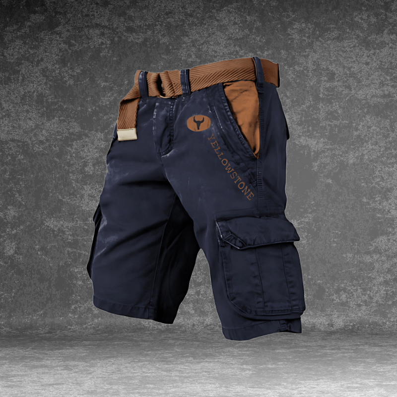 NovaTrail Cargo Shorts With Several Pockets And Durable Polyester