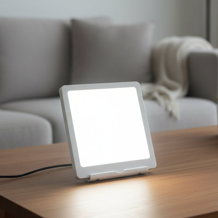 Lámpara LED Ajustable AuroraGlow Con 6000 Lux O 10000 Lux Para Un Día Más Brillante